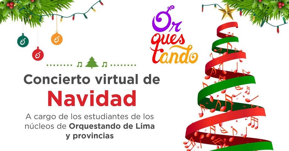 Orquestando, Concierto virtual de Navidad