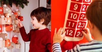 Calendario Navideño o de adviento para niños